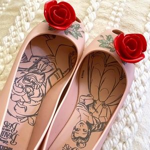 Melissa Beauty and the Beast Disney Ballet Flats